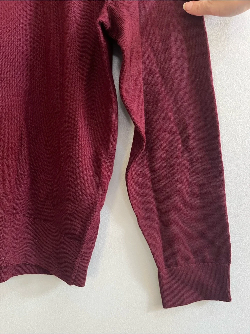 Banana Republic Men's V-Neck Merino Wool Sweater Size XXL Layering Career